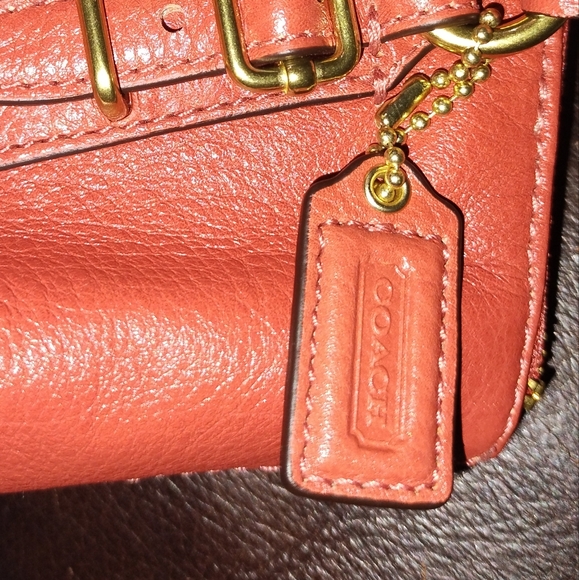 Coach Burnt Orange Bag/Purse - Picture 13 of 13